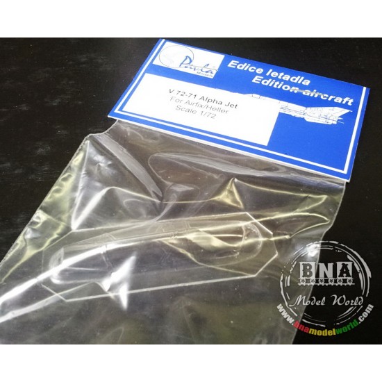 1/72 Dassault-Dornier Alpha Jet Vacu-Formed Canopy for Airfix/Heller kit 1/72 Dassault-Dornier Alpha Jet Vacu-Formed Canopy for Airfix/Heller kit