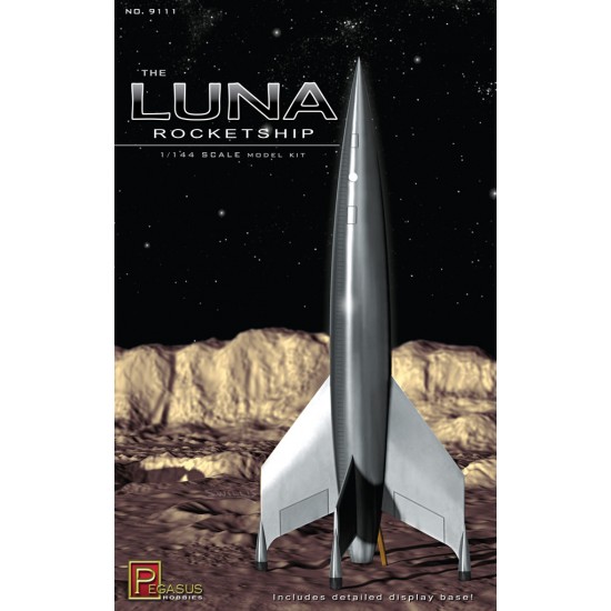 1/144 The Luna Rocketship with Display Base 1/144 The Luna Rocketship with Display Base