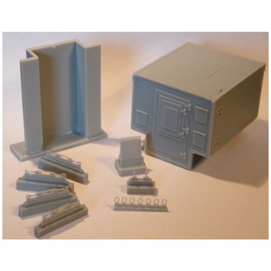 1/35 S250 Shelter Resin Parts