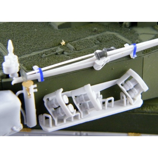 1/35 Leopard 2 A6 Fi/K Conversion Set for Revell/Tamiya Leopard 2 A6 kits 1/35 Leopard 2 A6 Fi/K Conversion Set for Revell/Tamiya Leopard 2 A6 kits
