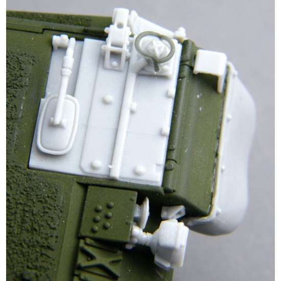 1/35 Leopard 2 A6 Fi/K Conversion Set for Revell/Tamiya Leopard 2 A6 kits 1/35 Leopard 2 A6 Fi/K Conversion Set for Revell/Tamiya Leopard 2 A6 kits