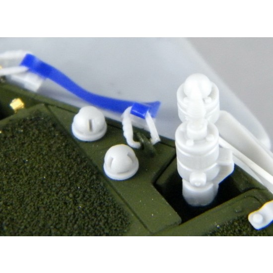 1/35 Leopard 2 A6 Fi/K Conversion Set for Revell/Tamiya Leopard 2 A6 kits 1/35 Leopard 2 A6 Fi/K Conversion Set for Revell/Tamiya Leopard 2 A6 kits
