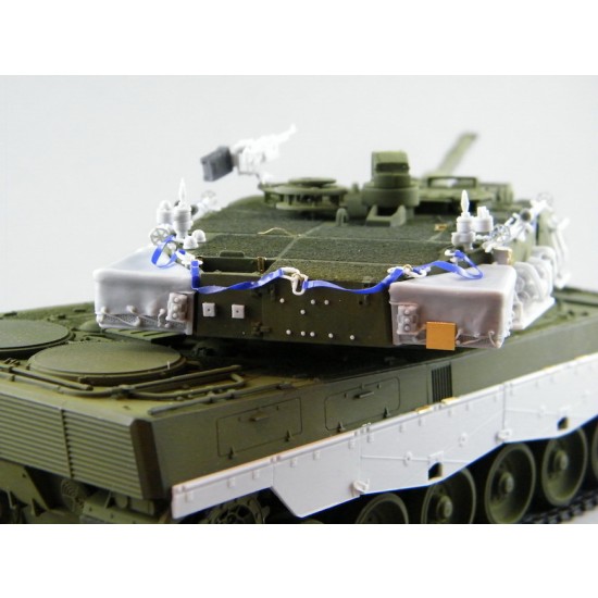 1/35 Leopard 2 A6 Fi/K Conversion Set for Revell/Tamiya Leopard 2 A6 kits 1/35 Leopard 2 A6 Fi/K Conversion Set for Revell/Tamiya Leopard 2 A6 kits