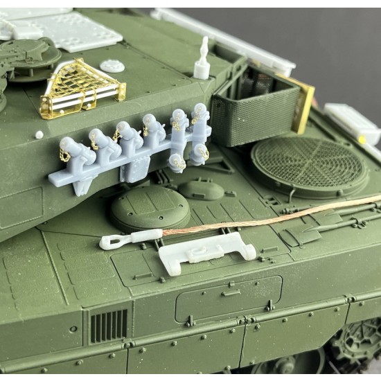 1/35 Leopard 2A6MA3 Conversion set for Tamiya/Revell/Border/RFM 1/35 Leopard 2A6MA3 Conversion set for Tamiya/Revell/Border/RFM