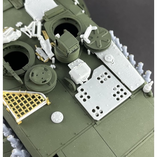 1/35 Leopard 2A6MA3 Conversion set for Tamiya/Revell/Border/RFM 1/35 Leopard 2A6MA3 Conversion set for Tamiya/Revell/Border/RFM
