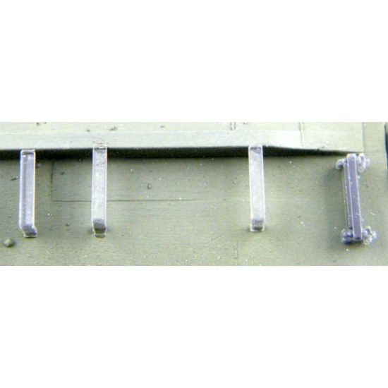 1/35 Leopard 2 A5 - A7 Camouflage Pole Holder 1/35 Leopard 2 A5 - A7 Camouflage Pole Holder