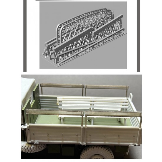 1/35 Unimog S404 Spriegel / Roof Bow for ICM/Revell/AK kits 1/35 Unimog S404 Spriegel / Roof Bow for ICM/Revell/AK kits