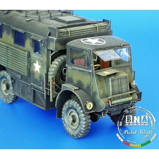 Conversion Set for 1/35 Bedford QLR - body No.3 Conversion Set for 1/35 Bedford QLR - body No.3