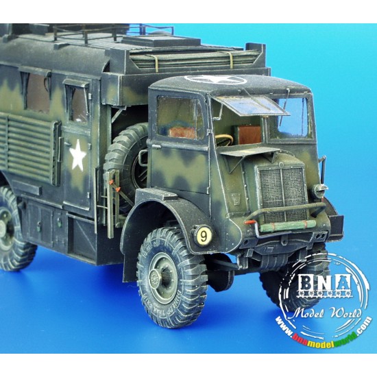 Conversion Set for 1/35 Bedford QLR - body No.3 Conversion Set for 1/35 Bedford QLR - body No.3