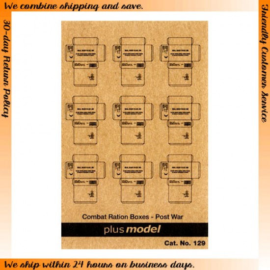1/35 US. Cardboard Boxes II - Post War Period 1/35 US. Cardboard Boxes II - Post War Period