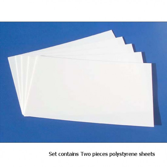 Polystyrene Sheets (Length: 190mm, Width: 110mm, Thickness: 0.4mm) Polystyrene Sheets (Length: 190mm, Width: 110mm, Thickness: 0.4mm)