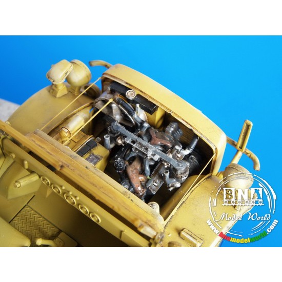 1/35 Horch 1a Engine Set for Italeri/Tamiya kit