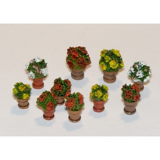 1/35 Flowers in Flowerpots (10pcs) 1/35 Flowers in Flowerpots (10pcs)