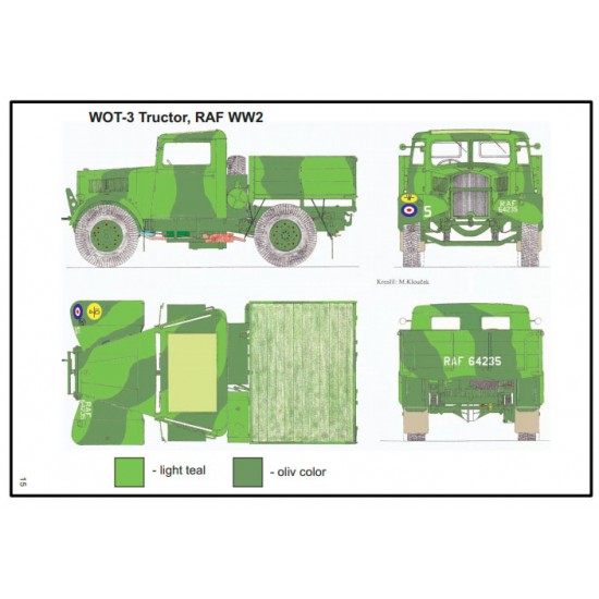 1/35 WWII British Ford WOT3 Tractor 1/35 WWII British Ford WOT3 Tractor