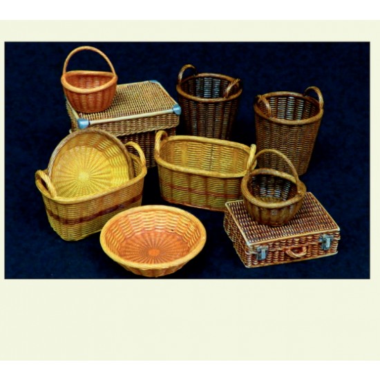 1/35 Wicker Baskets #Big (12 resin parts) 1/35 Wicker Baskets #Big (12 resin parts)