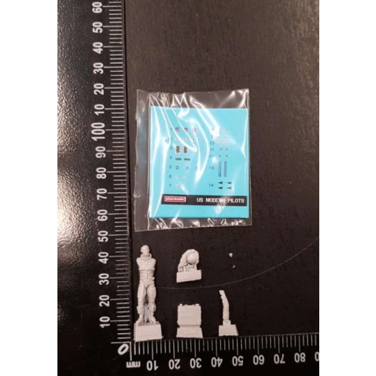 1/48 Pilot U-2 (1 figure) (Resin parts with Decals) 1/48 Pilot U-2 (1 figure) (Resin parts with Decals)