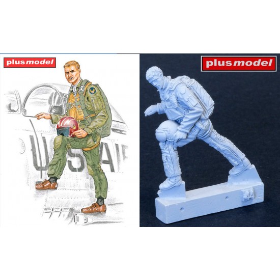 1/48 F-86 Sabre Pilot Resin Figure 1/48 F-86 Sabre Pilot Resin Figure