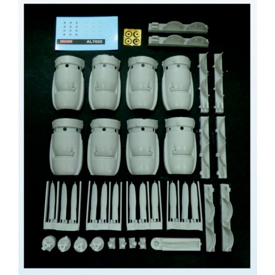 1/72 Aero Line - Correct Engine set for Lockheed C-121 Constellation 1/72 Aero Line - Correct Engine set for Lockheed C-121 Constellation
