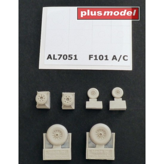 1/72 McDonnell F-101A/C Voodoo Wheels 1/72 McDonnell F-101A/C Voodoo Wheels