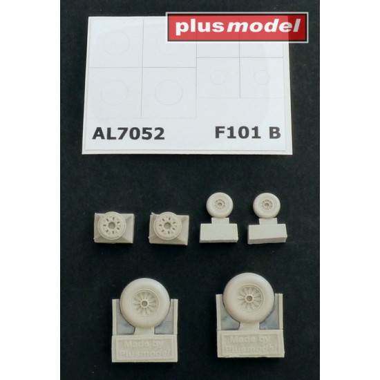 1/72 McDonnell F-101B Voodoo Wheels 1/72 McDonnell F-101B Voodoo Wheels