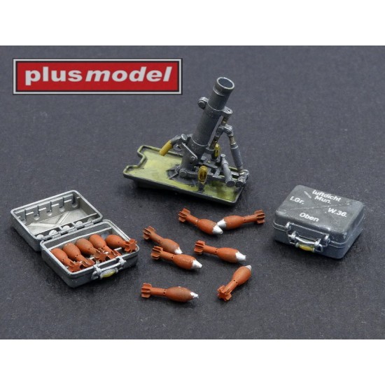 1/35 German 5cm Mortar LeGw36 1/35 German 5cm Mortar LeGw36