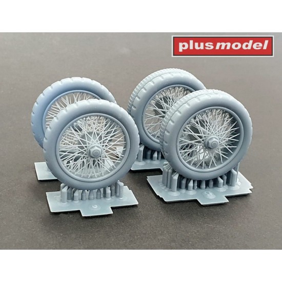 1/35 WWI Minervy Wheels set 1/35 WWI Minervy Wheels set