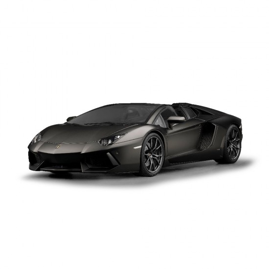 1/8 Lamborghini Aventador LP700-4 Roadster Nero Nemesis (Pre-painted) 1/8 Lamborghini Aventador LP700-4 Roadster Nero Nemesis (Pre-painted)