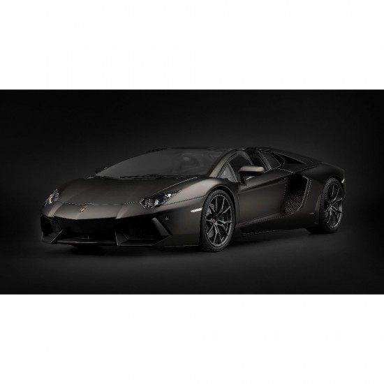 1/8 Lamborghini Aventador LP700-4 Roadster Nero Nemesis (Pre-painted) 1/8 Lamborghini Aventador LP700-4 Roadster Nero Nemesis (Pre-painted)