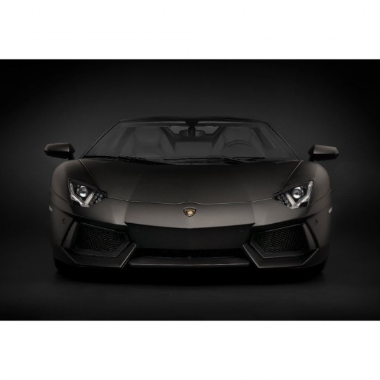 1/8 Lamborghini Aventador LP700-4 Roadster Nero Nemesis (Pre-painted) 1/8 Lamborghini Aventador LP700-4 Roadster Nero Nemesis (Pre-painted)