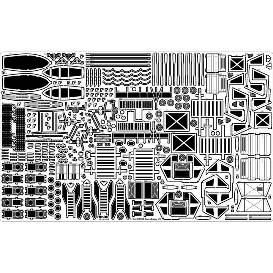1/144 HMCS Snowberry Flower Class Corvette Detail Up Set for Revell kit #05132 1/144 HMCS Snowberry Flower Class Corvette Detail Up Set for Revell kit #05132