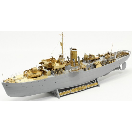 1/144 HMCS Snowberry Flower Class Corvette Detail Up Set for Revell kit #05132 1/144 HMCS Snowberry Flower Class Corvette Detail Up Set for Revell kit #05132