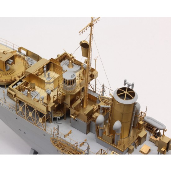 1/144 HMCS Snowberry Flower Class Corvette Detail Up Set for Revell kit #05132