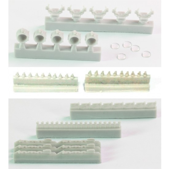 1/200 USS Missouri/Iowa 1944 Advanced Add-on Set for Trumpeter 05399 kit 1/200 USS Missouri/Iowa 1944 Advanced Add-on Set for Trumpeter 05399 kit