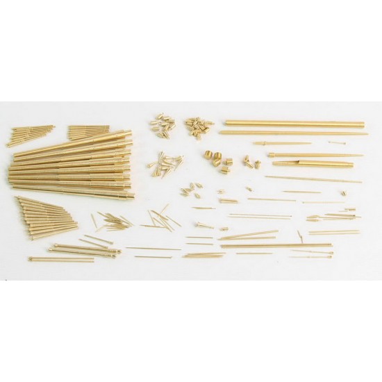 1/200 DKM Bismarck 1941 Super Detail Set w/Wooden Deck for Trumpeter kit 1/200 DKM Bismarck 1941 Super Detail Set w/Wooden Deck for Trumpeter kit