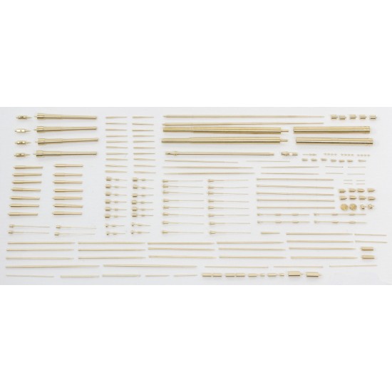 1/200 IJN Mikasa 1905 Detail Set w/Wooden Deck for Merit International #62004/Trumpeter 1/200 IJN Mikasa 1905 Detail Set w/Wooden Deck for Merit International #62004/Trumpeter