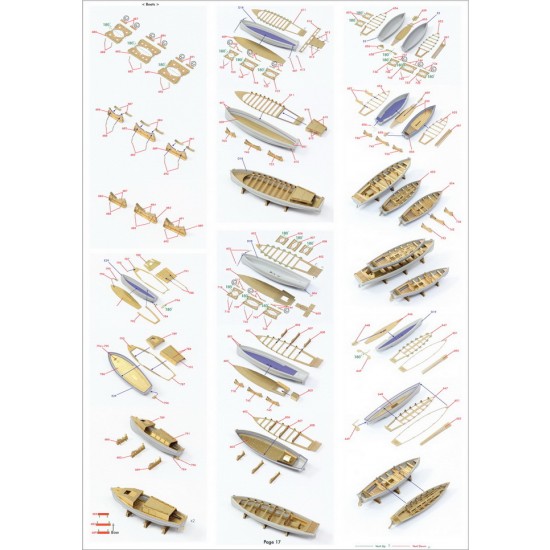 1/200 HMS Hood 1941 Detail-up Set w/Wooden Deck for Trumpeter kit 1/200 HMS Hood 1941 Detail-up Set w/Wooden Deck for Trumpeter kit