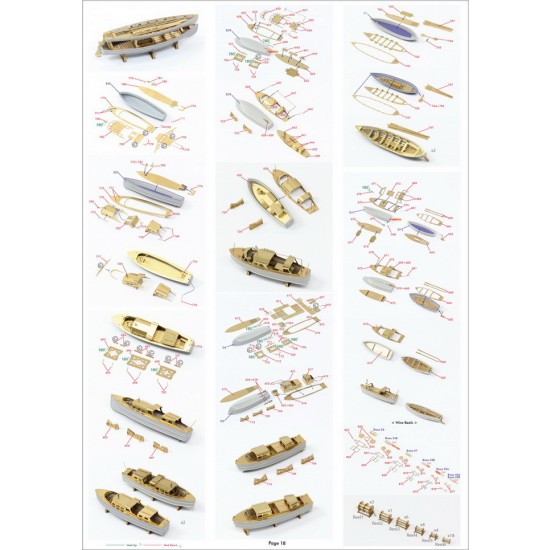 1/200 HMS Hood 1941 Detail-up Set w/Wooden Deck for Trumpeter kit 1/200 HMS Hood 1941 Detail-up Set w/Wooden Deck for Trumpeter kit