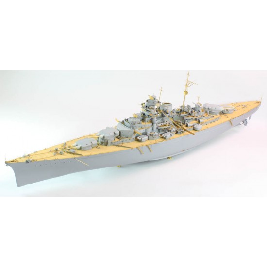 1/200 Bismarck 1941 Ultimate Advanced Detail-Up Set for Trumpeter kit 1/200 Bismarck 1941 Ultimate Advanced Detail-Up Set for Trumpeter kit