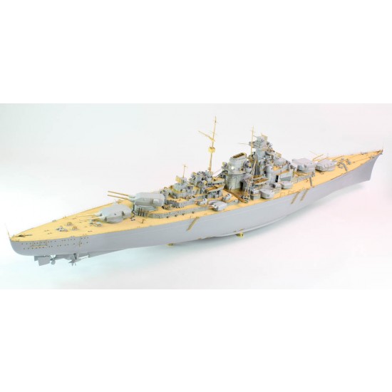 1/200 Bismarck 1941 Ultimate Advanced Detail-Up Set for Trumpeter kit 1/200 Bismarck 1941 Ultimate Advanced Detail-Up Set for Trumpeter kit