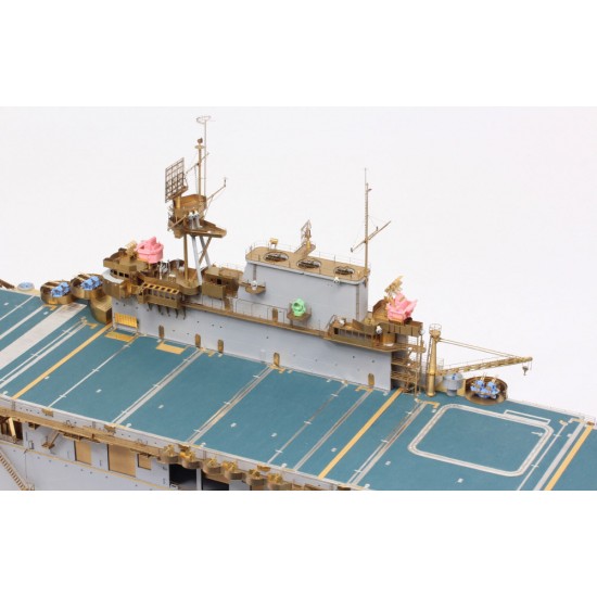 1/200 USS CV-6 Enterprise 1942 Detail up set (20B Deck Blue) 1/200 USS CV-6 Enterprise 1942 Detail up set (20B Deck Blue)