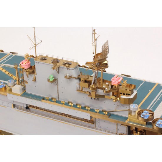 1/200 USS CV-6 Enterprise 1942 Detail up set (20B Deck Blue) 1/200 USS CV-6 Enterprise 1942 Detail up set (20B Deck Blue)