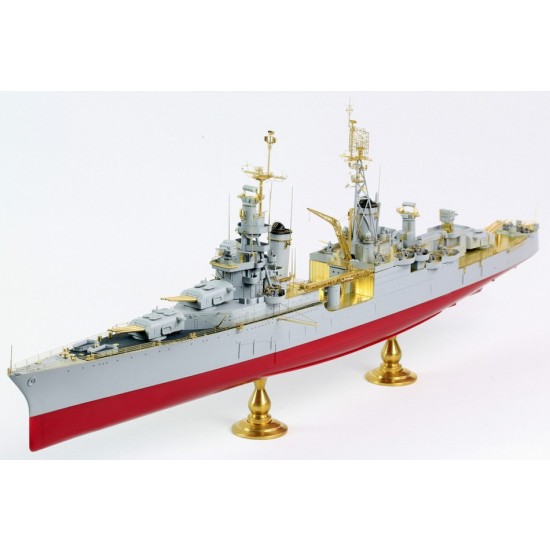 1/350 USS CA-35 Indianapolis 1945 Detail-up set for Academy kit 1/350 USS CA-35 Indianapolis 1945 Detail-up set for Academy kit