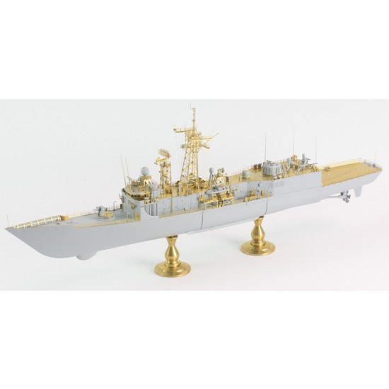 1/350 USS FFG Oliver Hazard Perry Class Long Hull Detail set for Academy kit