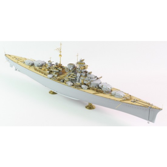1/350 Bismarck 1941 Detail-Up Set for Revell 05040 kit 1/350 Bismarck 1941 Detail-Up Set for Revell 05040 kit
