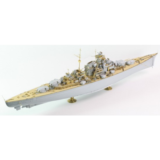 1/350 Bismarck 1941 Detail-Up Set for Revell 05040 kit 1/350 Bismarck 1941 Detail-Up Set for Revell 05040 kit