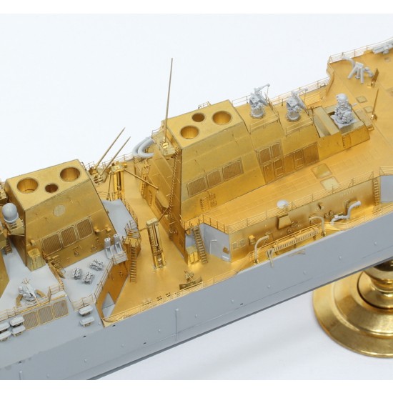 1/350 USS DDG-98 Forrest Sherman Flight IIA Detail-up Set for Trumpeter #04528 1/350 USS DDG-98 Forrest Sherman Flight IIA Detail-up Set for Trumpeter #04528