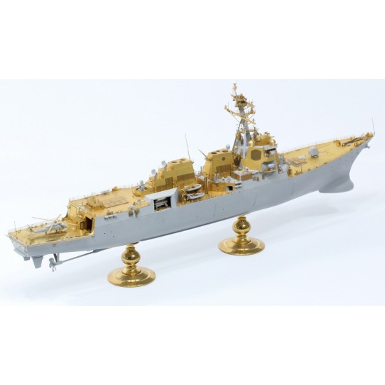 1/350 USS DDG-92 Momsen Flight IIa Detail-up Set for Trumpeter #04527 1/350 USS DDG-92 Momsen Flight IIa Detail-up Set for Trumpeter #04527