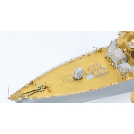 1/350 USS DDG-92 Momsen Flight IIa Detail-up Set for Trumpeter #04527 1/350 USS DDG-92 Momsen Flight IIa Detail-up Set for Trumpeter #04527