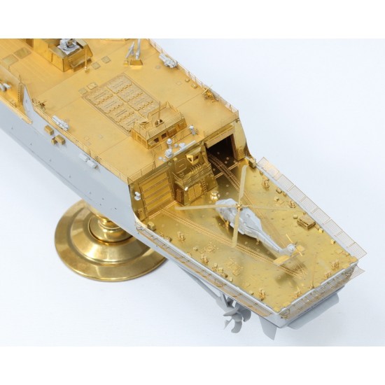 1/350 USS DDG-92 Momsen Flight IIa Detail-up Set for Trumpeter #04527 1/350 USS DDG-92 Momsen Flight IIa Detail-up Set for Trumpeter #04527