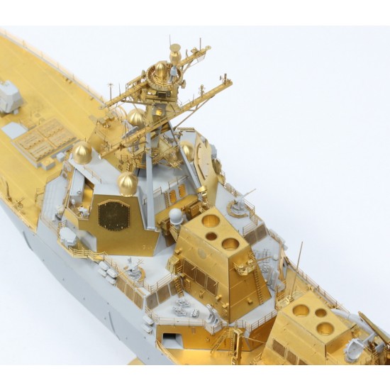 1/350 USS DDG-92 Momsen Flight IIa Detail-up Set for Trumpeter #04527 1/350 USS DDG-92 Momsen Flight IIa Detail-up Set for Trumpeter #04527